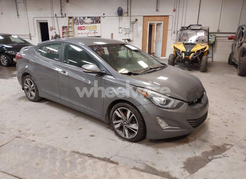 2014 Hyundai Elantra LIMITED (VIN 5NPDH4AE3EH523972) main photo
