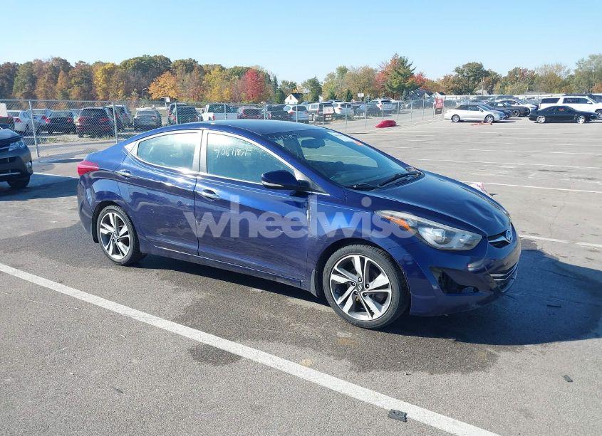 2014 Hyundai Elantra LIMITED (VIN 5NPDH4AE3EH528556) main photo