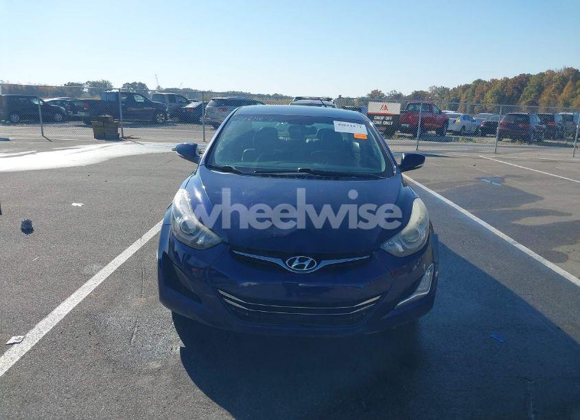 Photo 12 of 2014 Hyundai Elantra LIMITED (VIN 5NPDH4AE3EH528556)