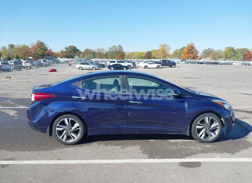 Photo 13 of 2014 Hyundai Elantra LIMITED (VIN 5NPDH4AE3EH528556)