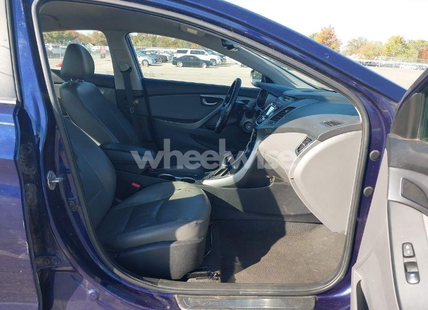 Photo 5 of 2014 Hyundai Elantra LIMITED (VIN 5NPDH4AE3EH528556)