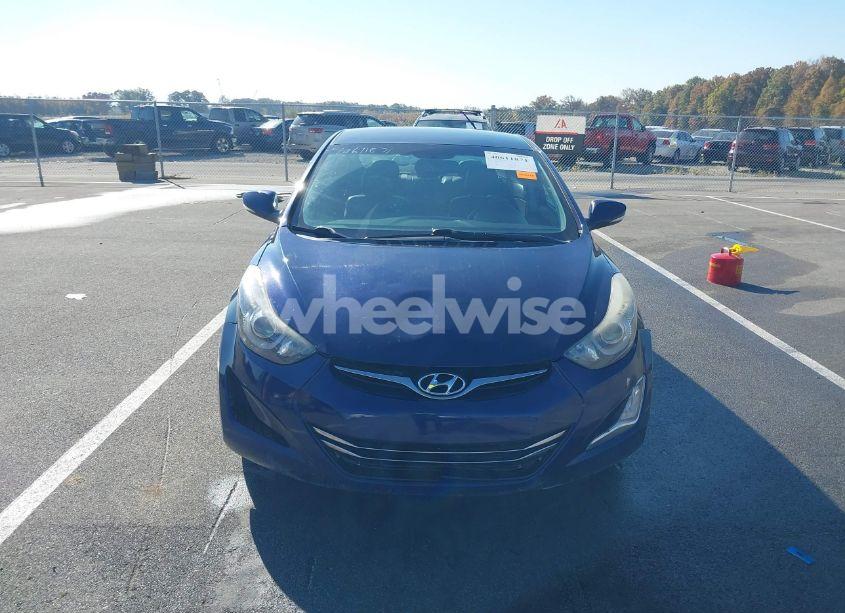 Photo 6 of 2014 Hyundai Elantra LIMITED (VIN 5NPDH4AE3EH528556)
