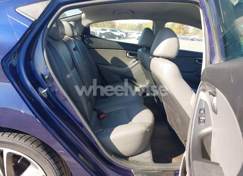 Photo 8 of 2014 Hyundai Elantra LIMITED (VIN 5NPDH4AE3EH528556)