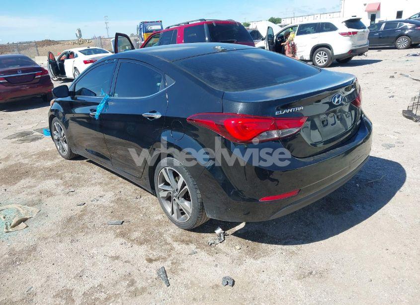 Photo 3 of 2014 Hyundai Elantra LIMITED (VIN 5NPDH4AE3EH532171)