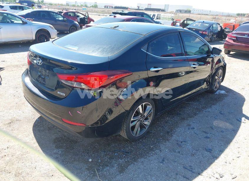 Photo 4 of 2014 Hyundai Elantra LIMITED (VIN 5NPDH4AE3EH532171)