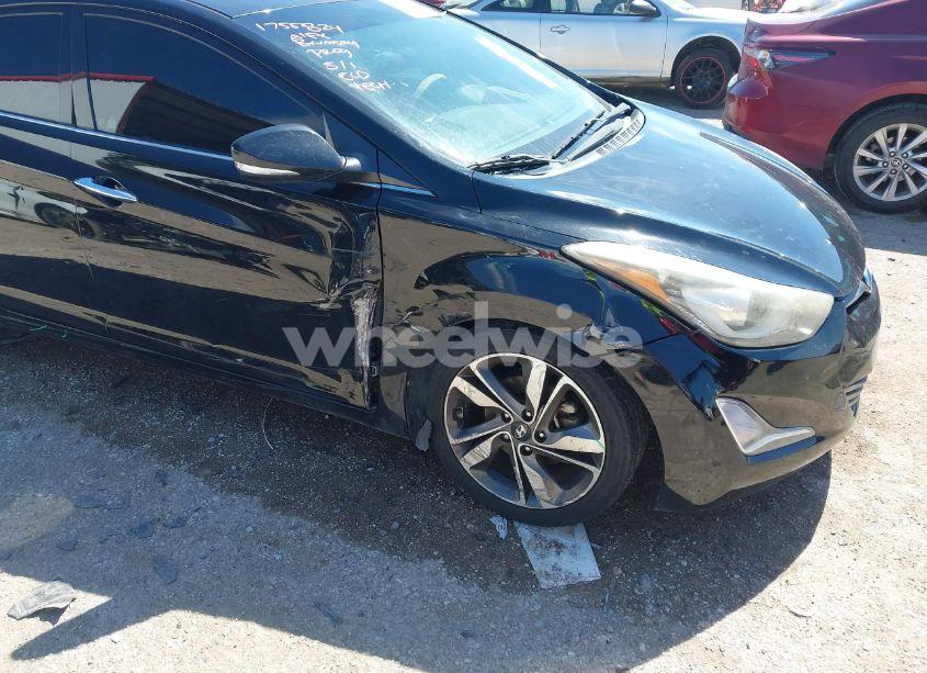 Photo 6 of 2014 Hyundai Elantra LIMITED (VIN 5NPDH4AE3EH532171)