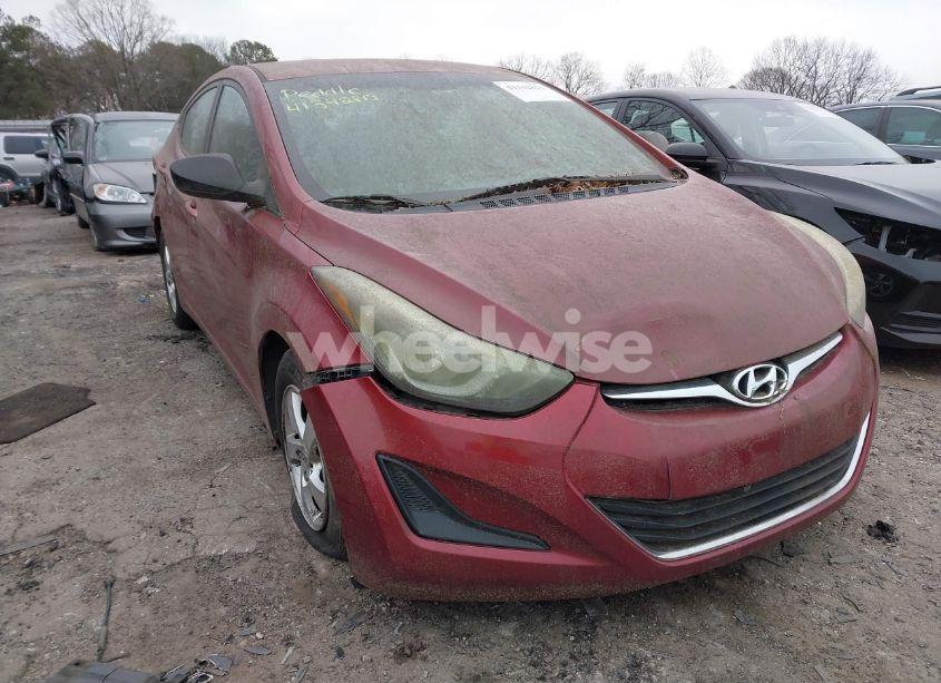 2014 Hyundai Elantra SE (VIN 5NPDH4AE3EH534423) main photo