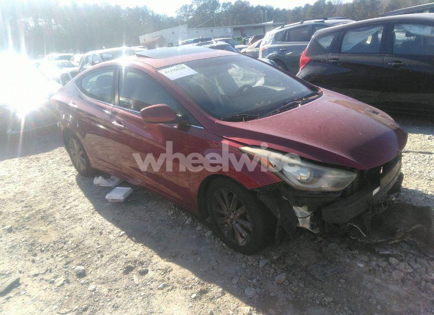 2015 Hyundai Elantra SE (VIN 5NPDH4AE3FH557072) main photo