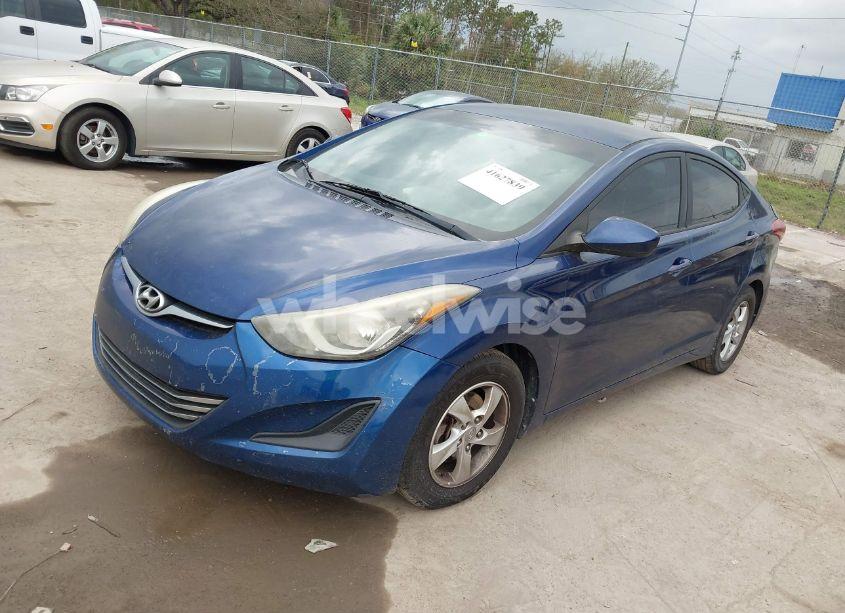Photo 2 of 2015 Hyundai Elantra SE (VIN 5NPDH4AE3FH564748)