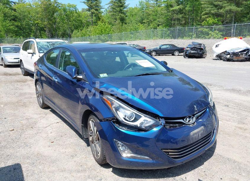 2015 Hyundai Elantra LIMITED (VIN 5NPDH4AE3FH615004) main photo