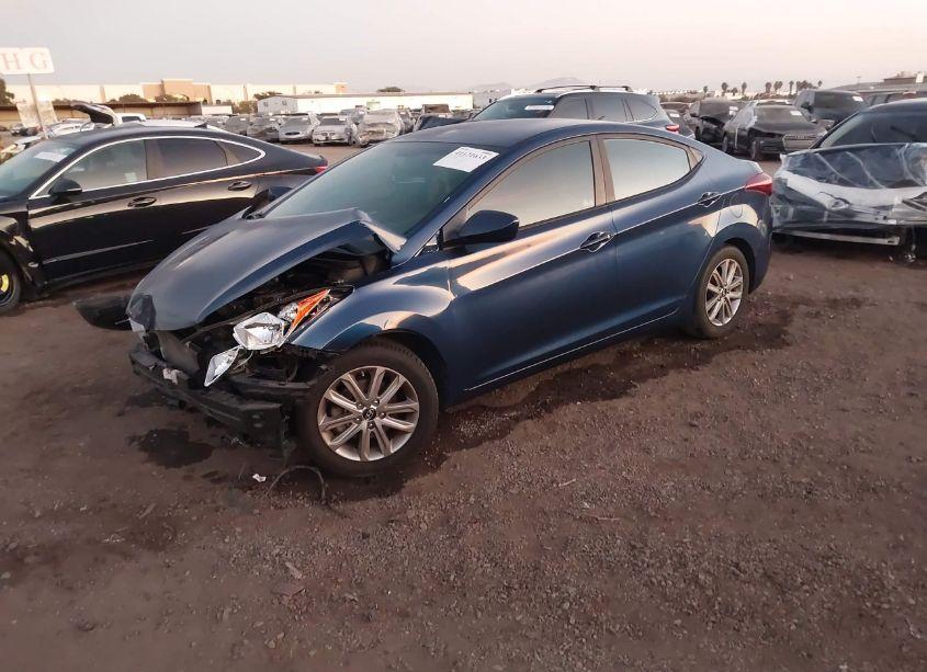 Photo 2 of 2015 Hyundai Elantra SE (VIN 5NPDH4AE3FH618548)