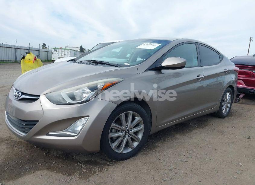 Photo 13 of 2015 Hyundai Elantra SE (VIN 5NPDH4AE3FH623331)