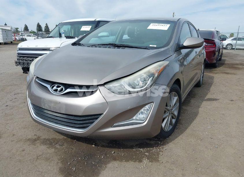 Photo 2 of 2015 Hyundai Elantra SE (VIN 5NPDH4AE3FH623331)