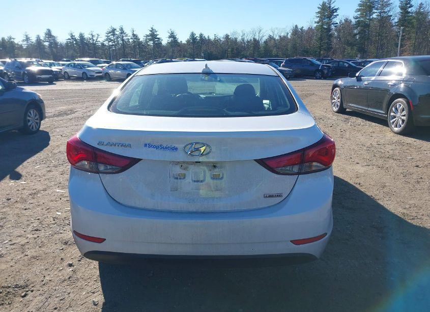 Photo 16 of 2015 Hyundai Elantra LIMITED (VIN 5NPDH4AE3FH623460)
