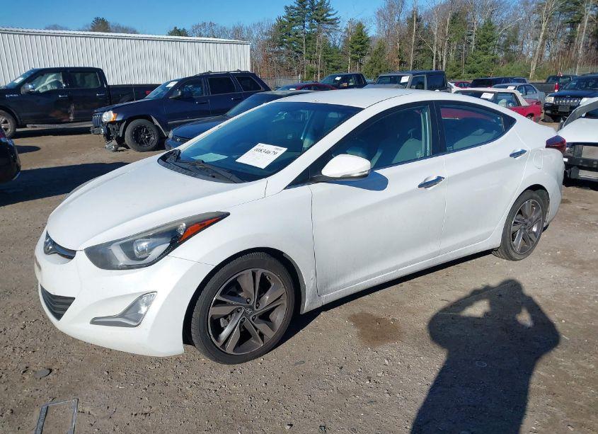 Photo 2 of 2015 Hyundai Elantra LIMITED (VIN 5NPDH4AE3FH623460)