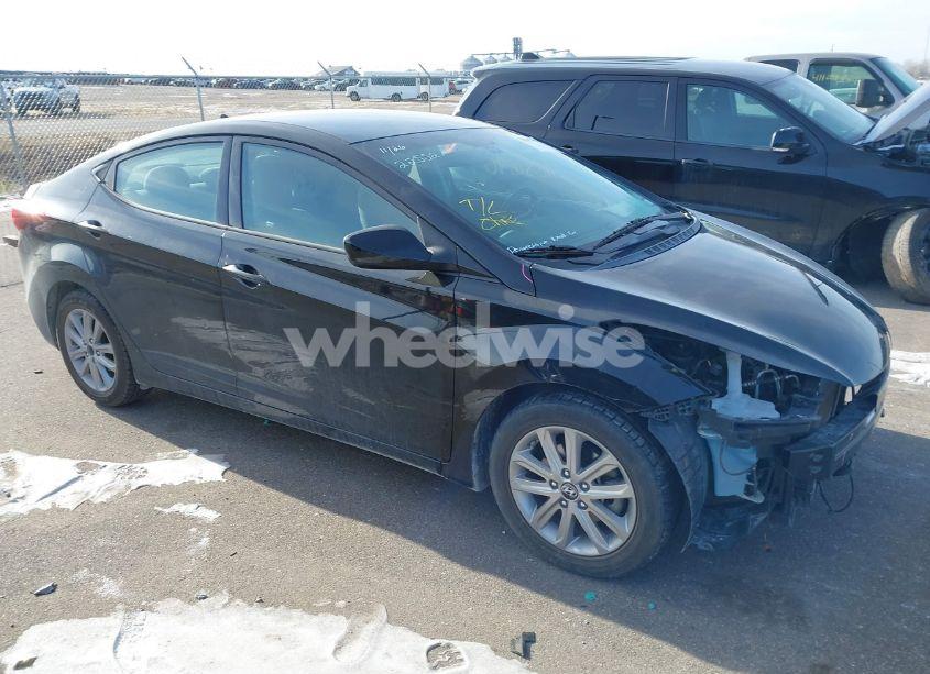 2015 Hyundai Elantra SE (VIN 5NPDH4AE3FH623510) main photo