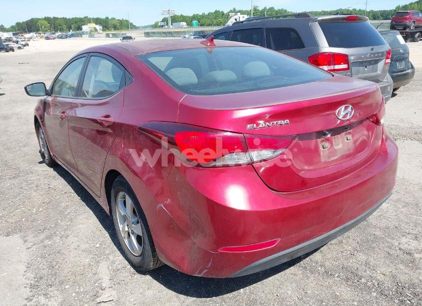 Photo 3 of 2015 Hyundai Elantra SE (VIN 5NPDH4AE3FH631235)