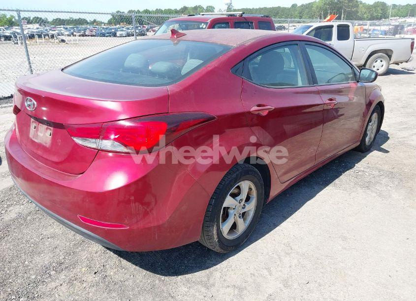 Photo 4 of 2015 Hyundai Elantra SE (VIN 5NPDH4AE3FH631235)