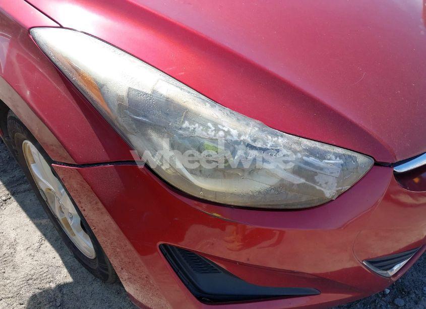 Photo 6 of 2015 Hyundai Elantra SE (VIN 5NPDH4AE3FH631235)
