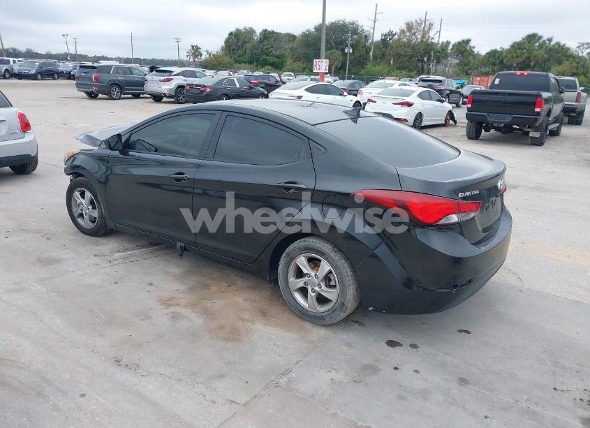 Photo 3 of 2015 Hyundai Elantra SE (VIN 5NPDH4AE3FH636712)