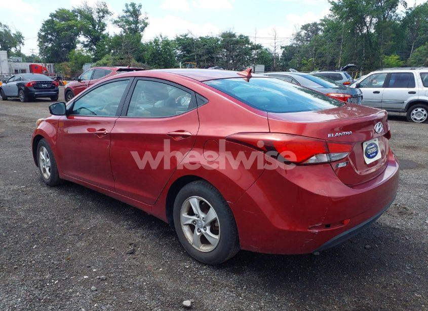 Photo 3 of 2015 Hyundai Elantra SE (VIN 5NPDH4AE3FH646639)