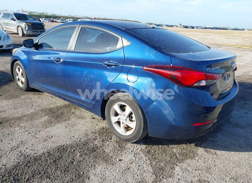 Photo 3 of 2015 Hyundai Elantra SE (VIN 5NPDH4AE3FH652098)