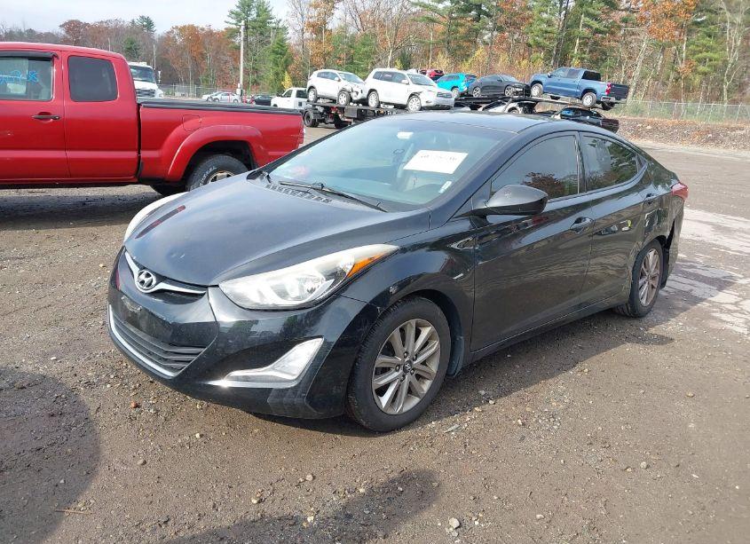 Photo 2 of 2016 Hyundai Elantra SE (VIN 5NPDH4AE3GH654676)