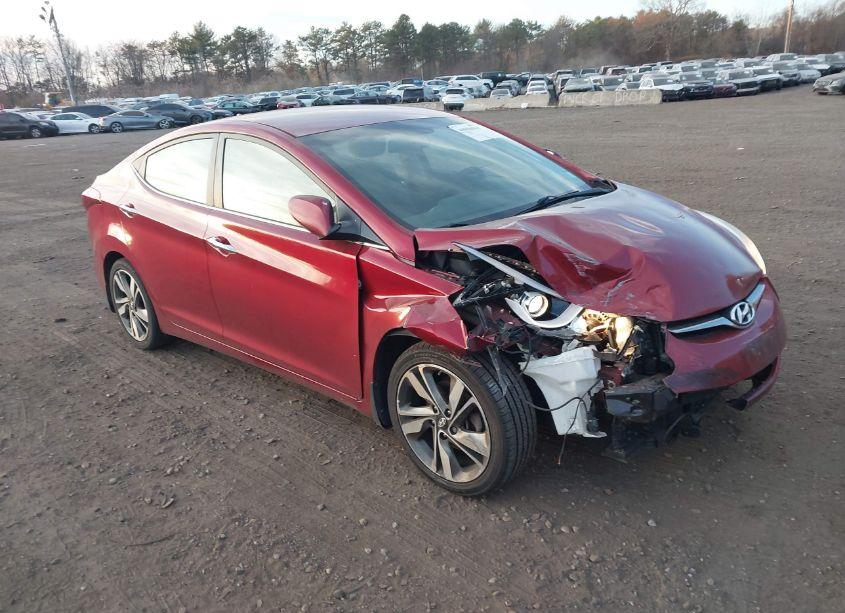 2016 Hyundai Elantra LIMITED (VIN 5NPDH4AE3GH672286) main photo