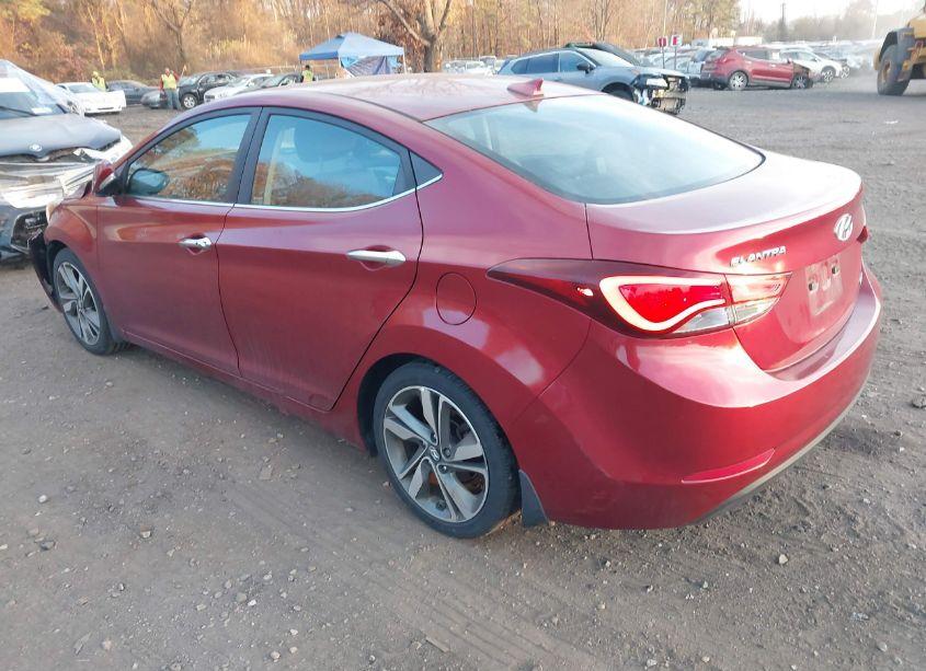 Photo 3 of 2016 Hyundai Elantra LIMITED (VIN 5NPDH4AE3GH672286)