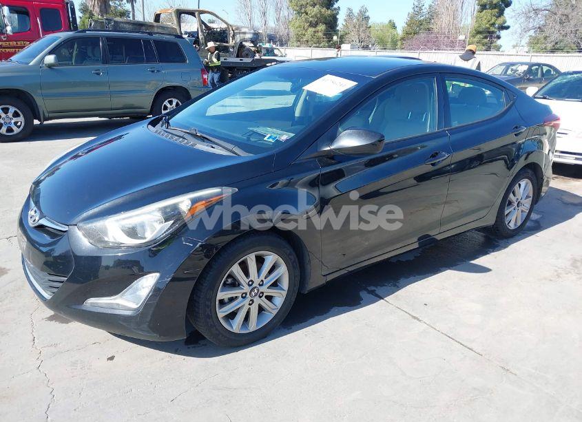Photo 2 of 2016 Hyundai Elantra SE (VIN 5NPDH4AE3GH673552)