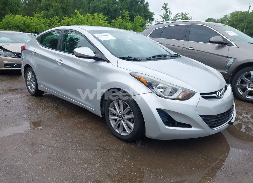 2016 Hyundai Elantra SE (VIN 5NPDH4AE3GH684633) main photo