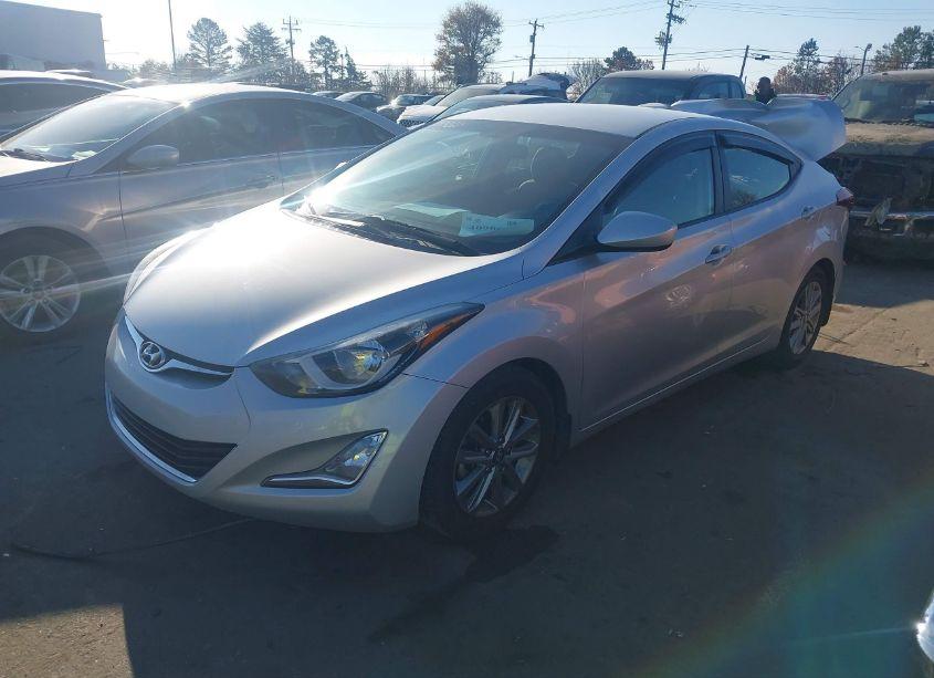 Photo 2 of 2016 Hyundai Elantra SE (VIN 5NPDH4AE3GH721745)
