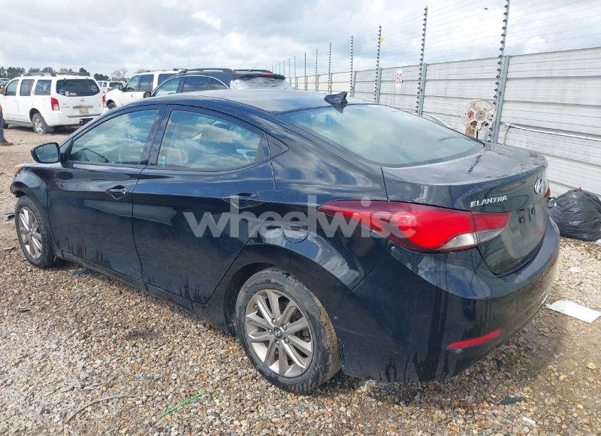 Photo 3 of 2016 Hyundai Elantra SE (VIN 5NPDH4AE3GH747665)