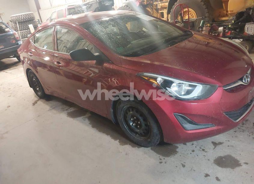 2016 Hyundai Elantra SE (VIN 5NPDH4AE3GH754311) main photo