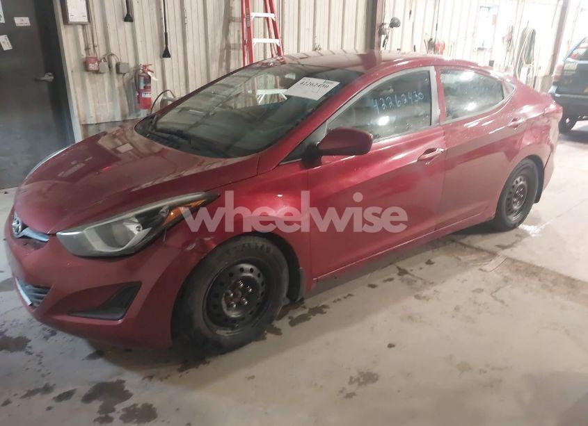 Photo 2 of 2016 Hyundai Elantra SE (VIN 5NPDH4AE3GH754311)