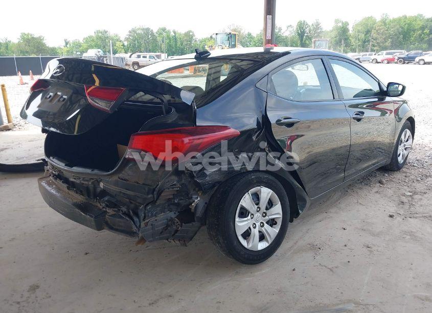 Photo 4 of 2016 Hyundai Elantra SE (VIN 5NPDH4AE3GH754907)