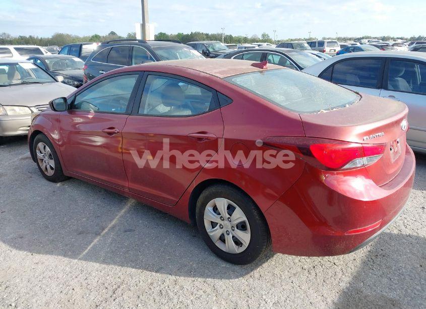 Photo 14 of 2016 Hyundai Elantra SE (VIN 5NPDH4AE3GH774882)