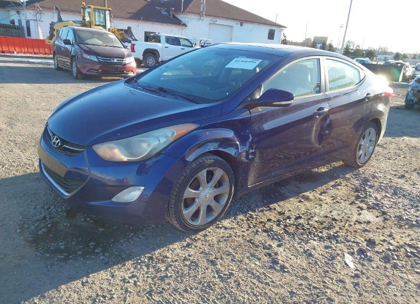 Photo 2 of 2011 Hyundai Elantra LIMITED (VIN 5NPDH4AE4BH019667)