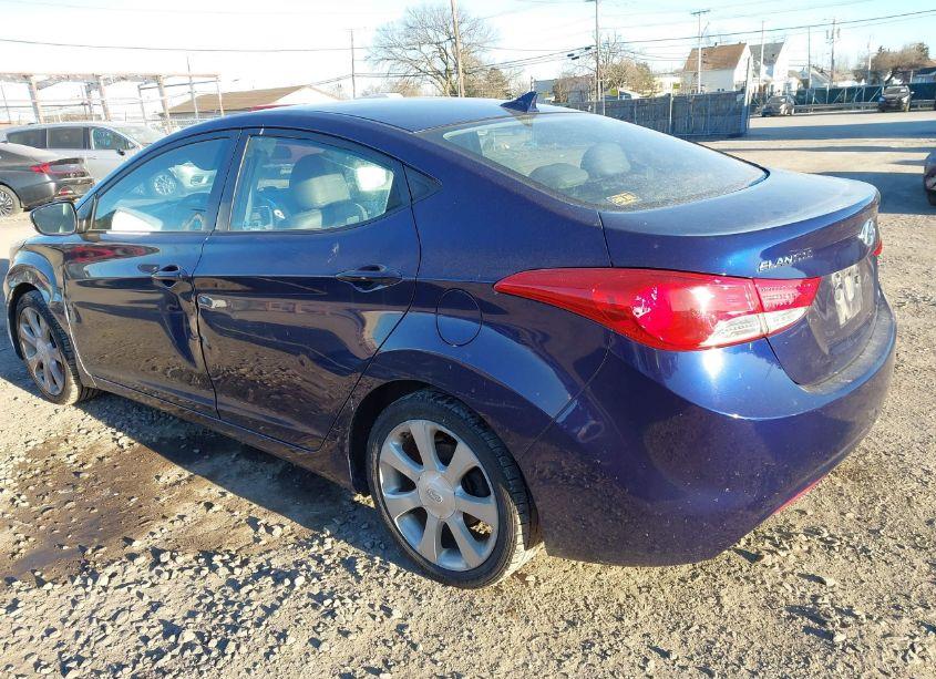 Photo 3 of 2011 Hyundai Elantra LIMITED (VIN 5NPDH4AE4BH019667)