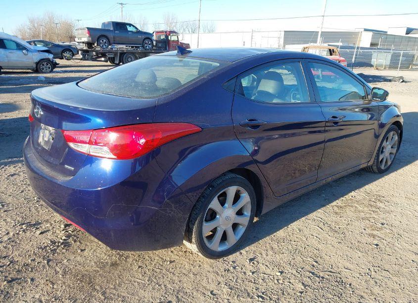 Photo 4 of 2011 Hyundai Elantra LIMITED (VIN 5NPDH4AE4BH019667)