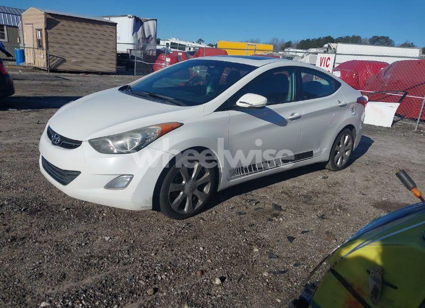 Photo 2 of 2011 Hyundai Elantra LIMITED (VIN 5NPDH4AE4BH039532)