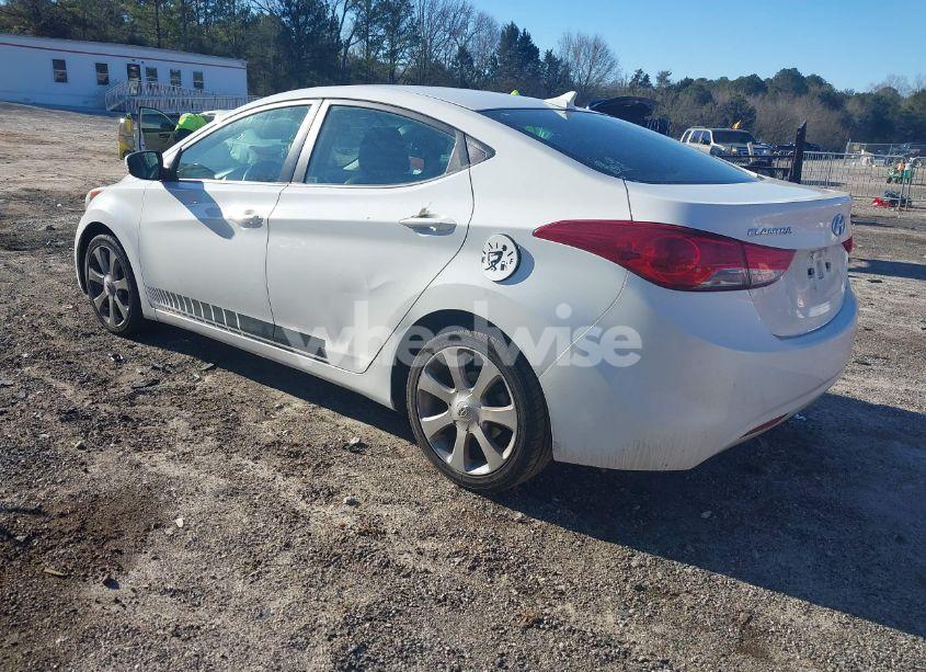 Photo 3 of 2011 Hyundai Elantra LIMITED (VIN 5NPDH4AE4BH039532)