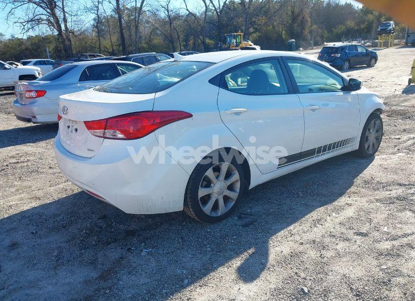 Photo 4 of 2011 Hyundai Elantra LIMITED (VIN 5NPDH4AE4BH039532)