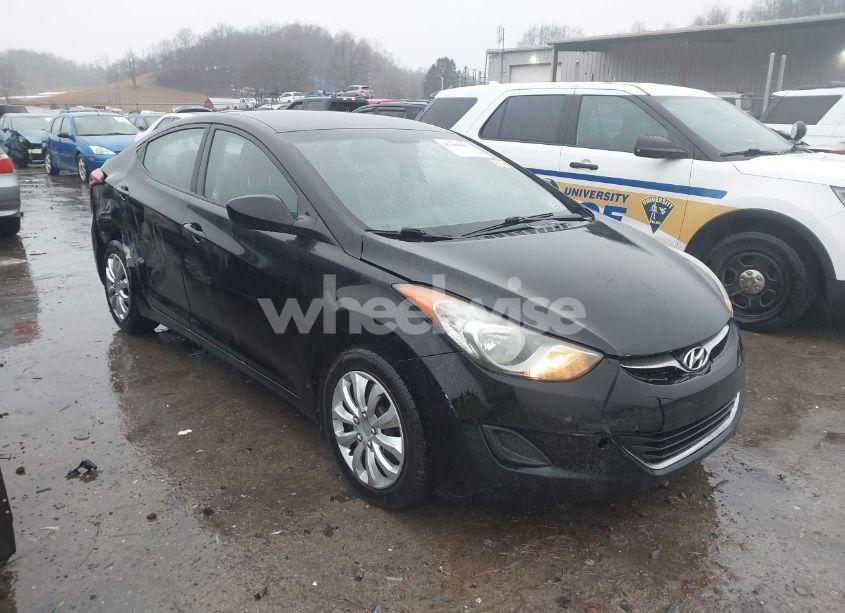 2011 Hyundai Elantra GLS (VIN 5NPDH4AE4BH042186) main photo