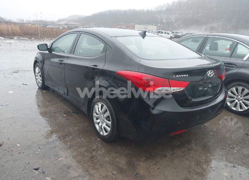 Photo 3 of 2011 Hyundai Elantra GLS (VIN 5NPDH4AE4BH042186)