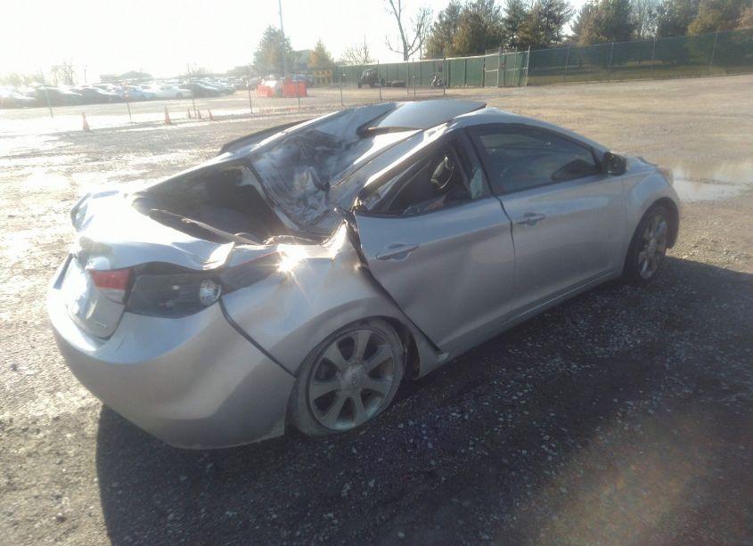 Photo 4 of 2011 Hyundai Elantra LIMITED (VIN 5NPDH4AE4BH051633)