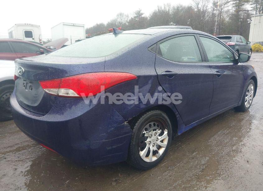 Photo 4 of 2012 Hyundai Elantra GLS (VIN 5NPDH4AE4CH064903)
