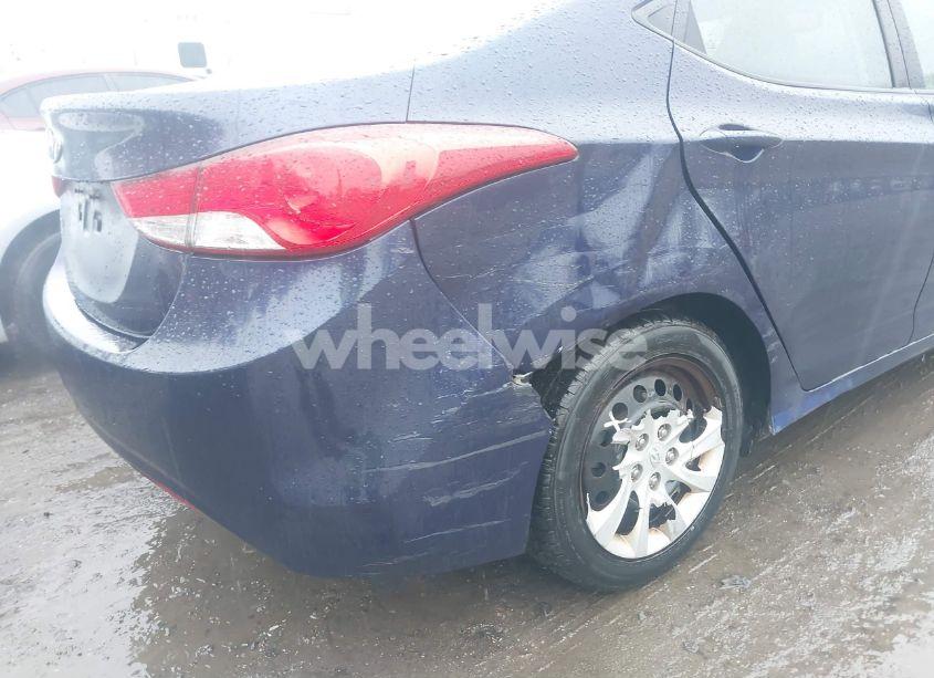 Photo 6 of 2012 Hyundai Elantra GLS (VIN 5NPDH4AE4CH064903)