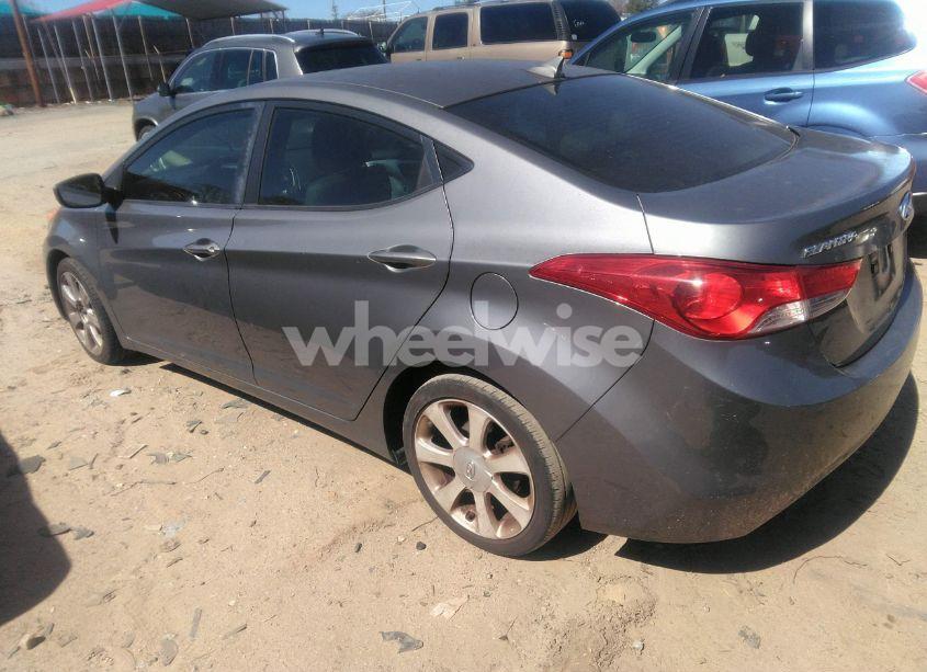 Photo 3 of 2012 Hyundai Elantra LIMITED (VIN 5NPDH4AE4CH090434)