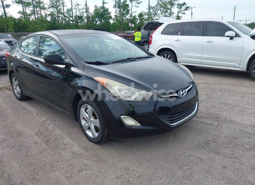 2012 Hyundai Elantra GLS (VIN 5NPDH4AE4CH095553) main photo